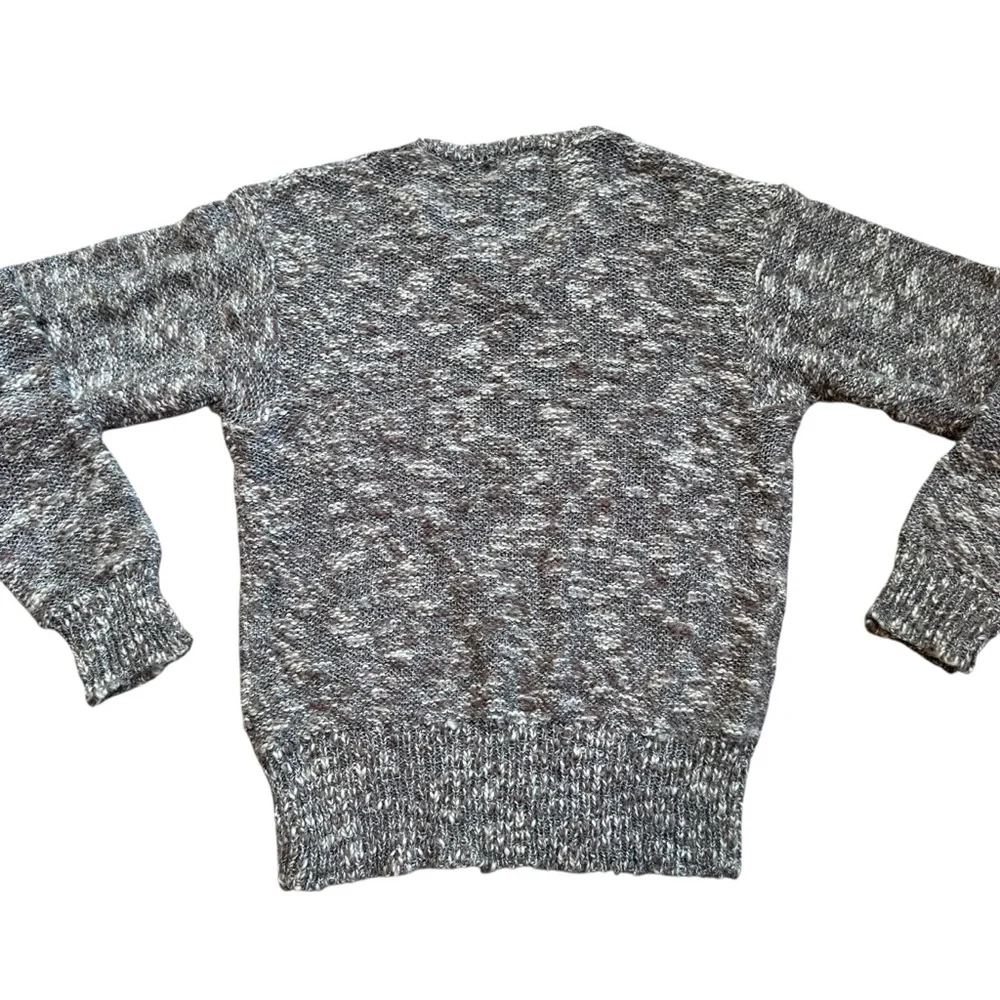 Vintage Adam Sloane Knit Long Sleeve V Neck Sweater Men's Large Acrylic